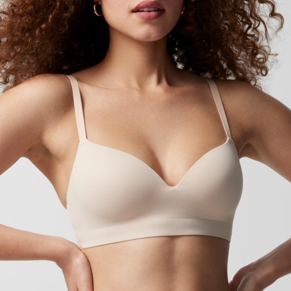 Soma Enbliss Bra Wireless 36D Pale Sand
